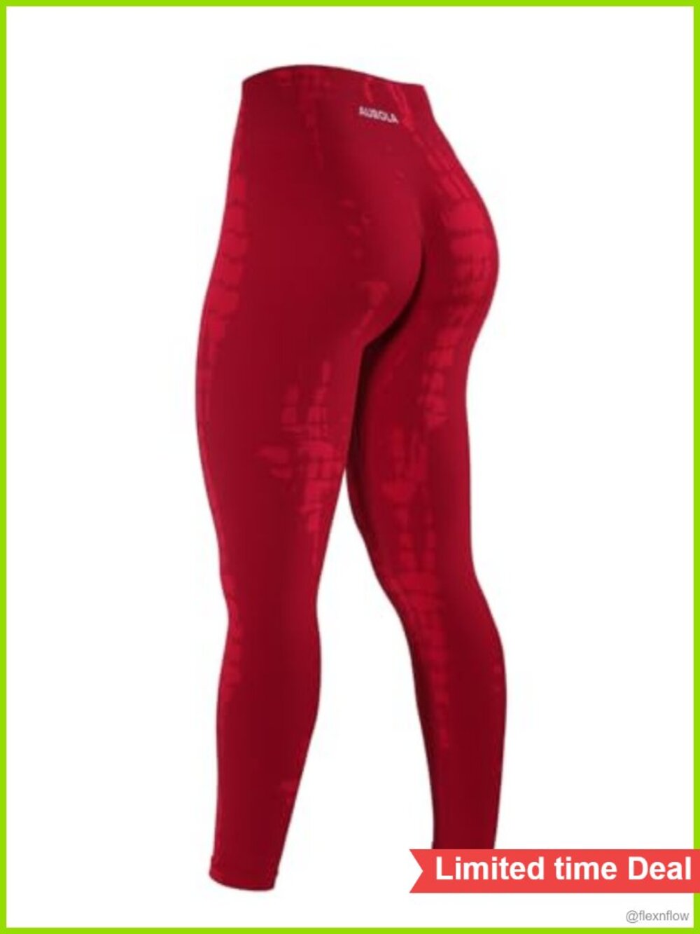 Scrunch Seamless Compression Workout Leggings 7/8 High Waist Tummy Control
